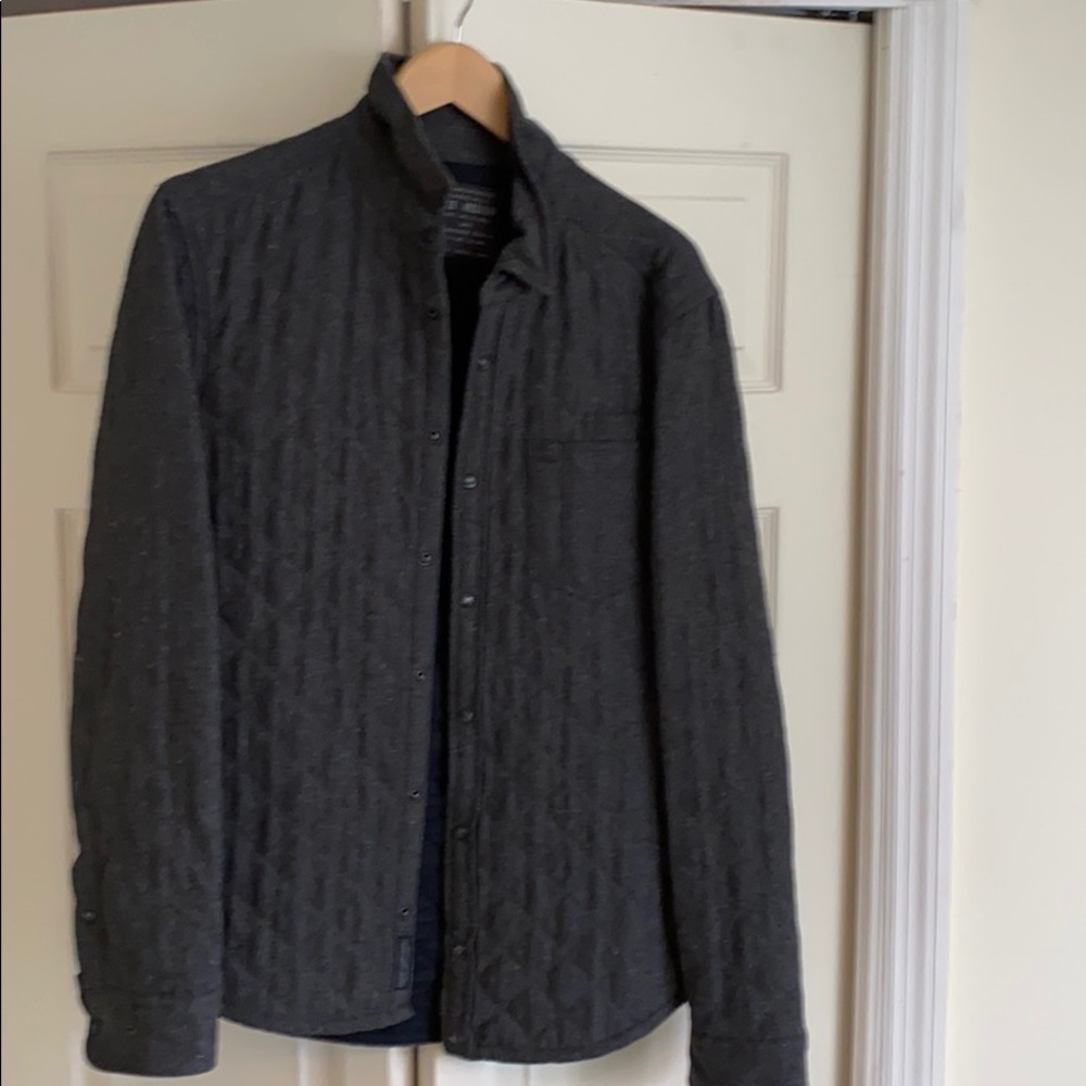 All Saints wool shacket